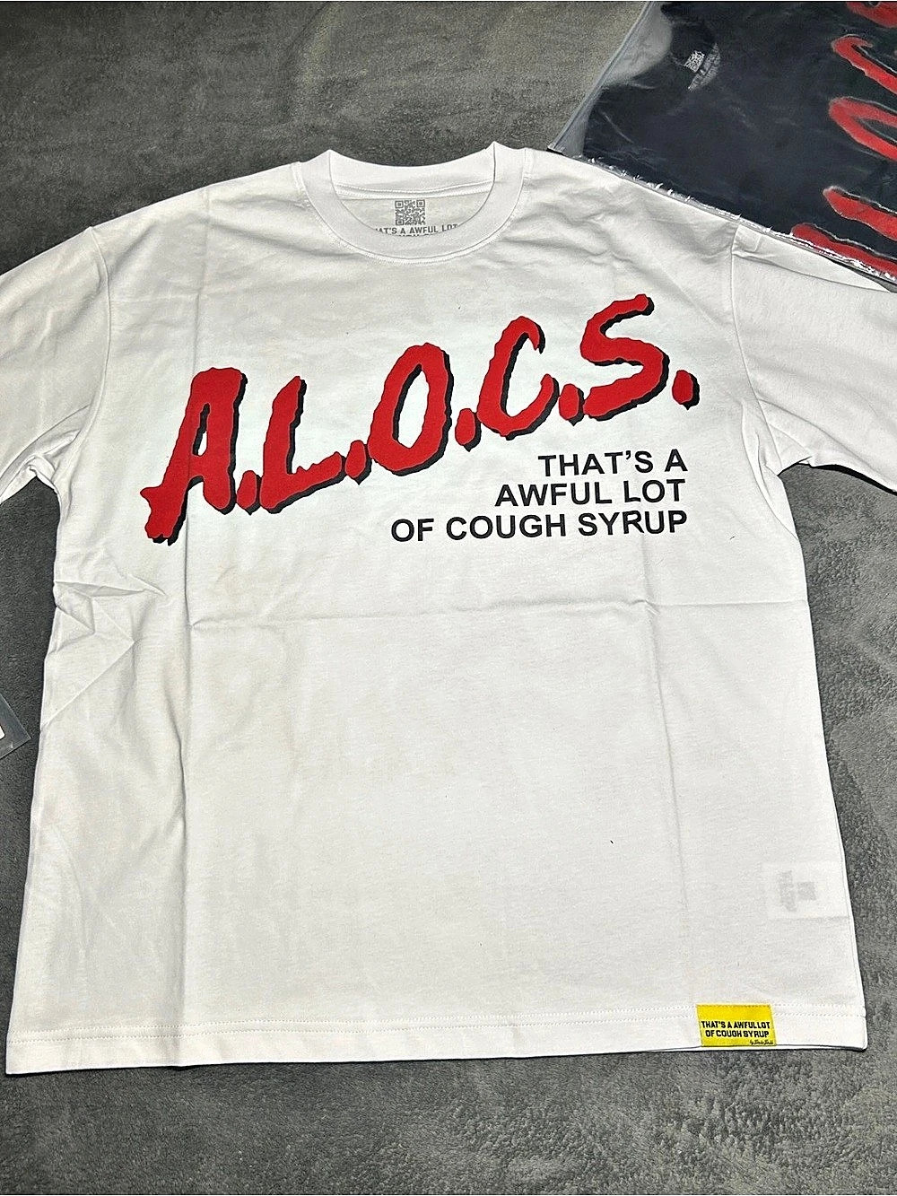 A.L.O.C.S. Graphic Tee in White